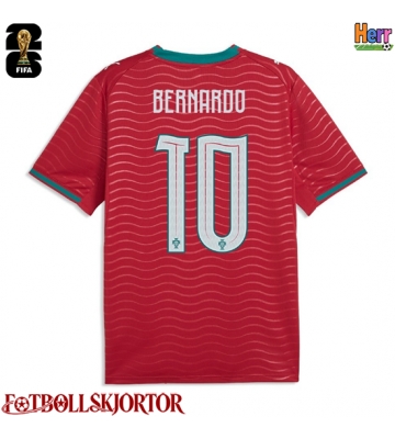 Portugal Bernardo Silva #10 Hemmatröja VM 2026 Kortärmad